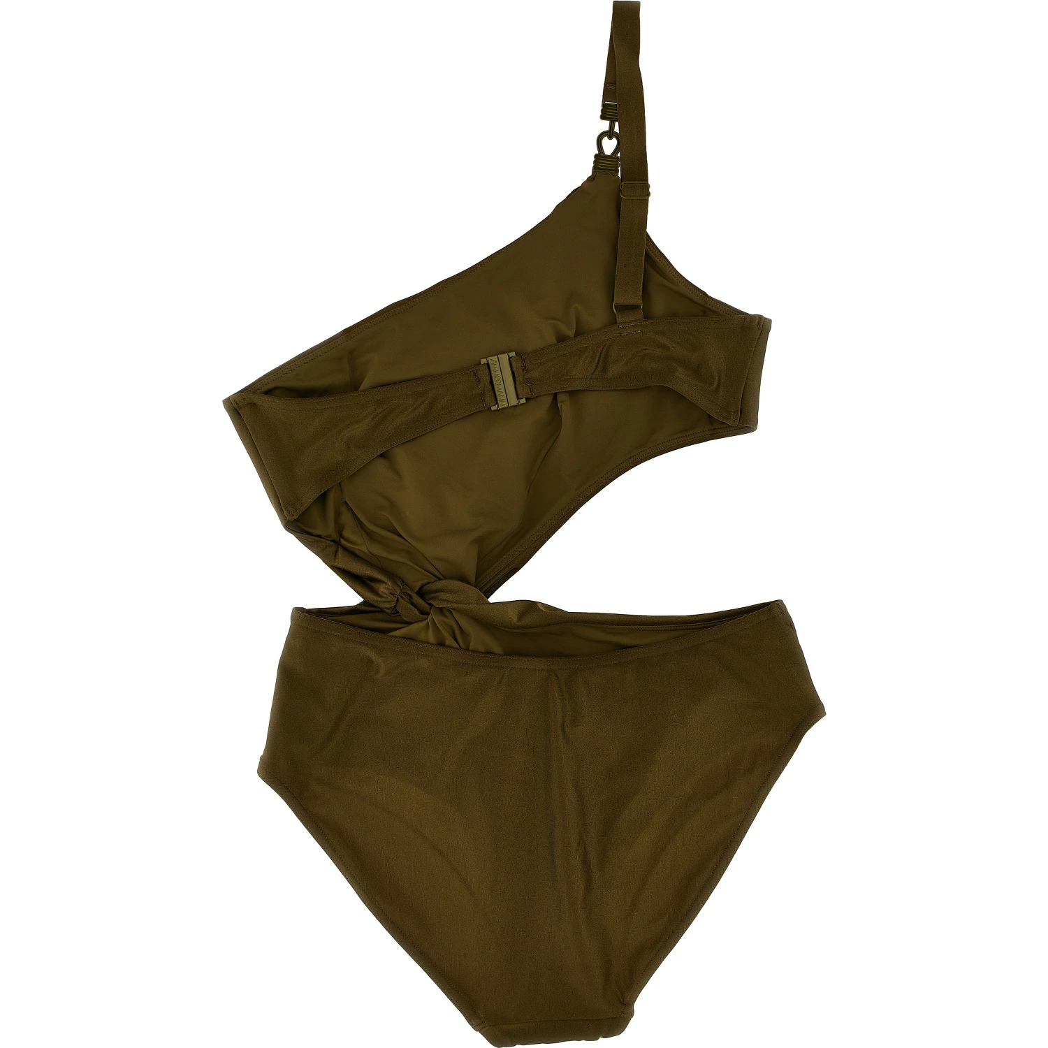Bicolor Polyamide One-Piece Swimsuit