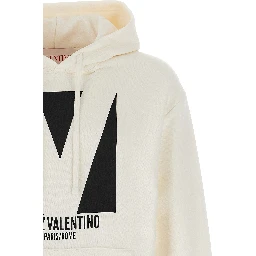 White Cotton Sweatshirt