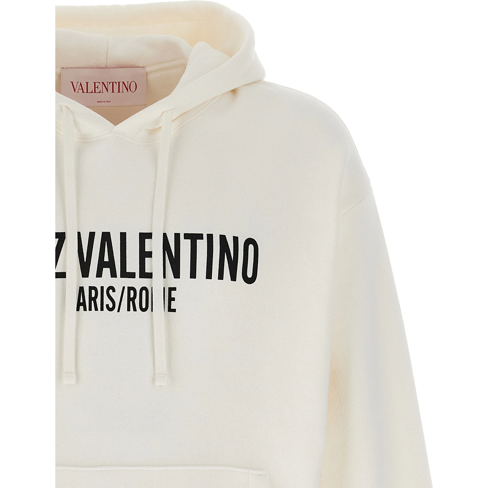 White Cotton Sweatshirt