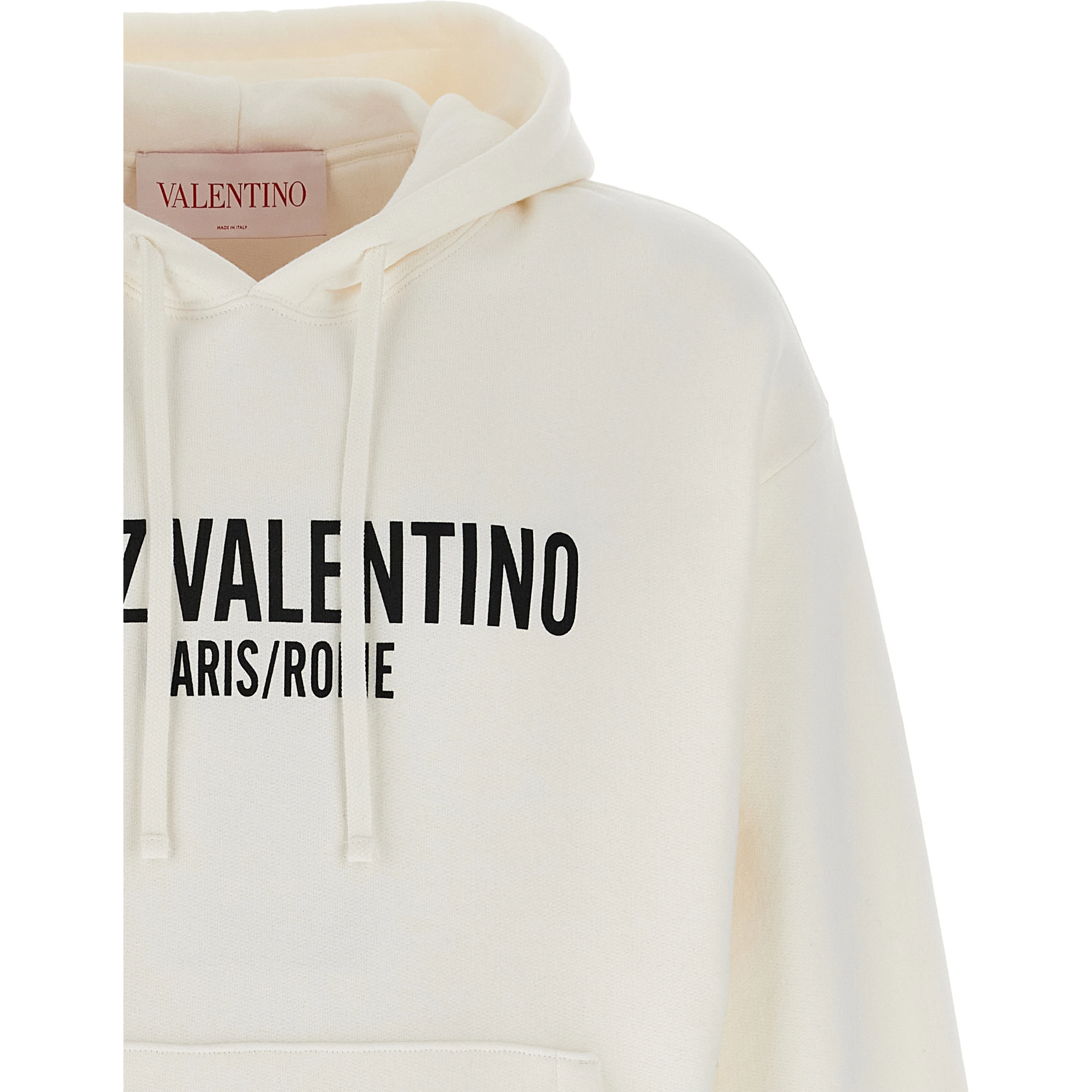White Cotton Sweatshirt
