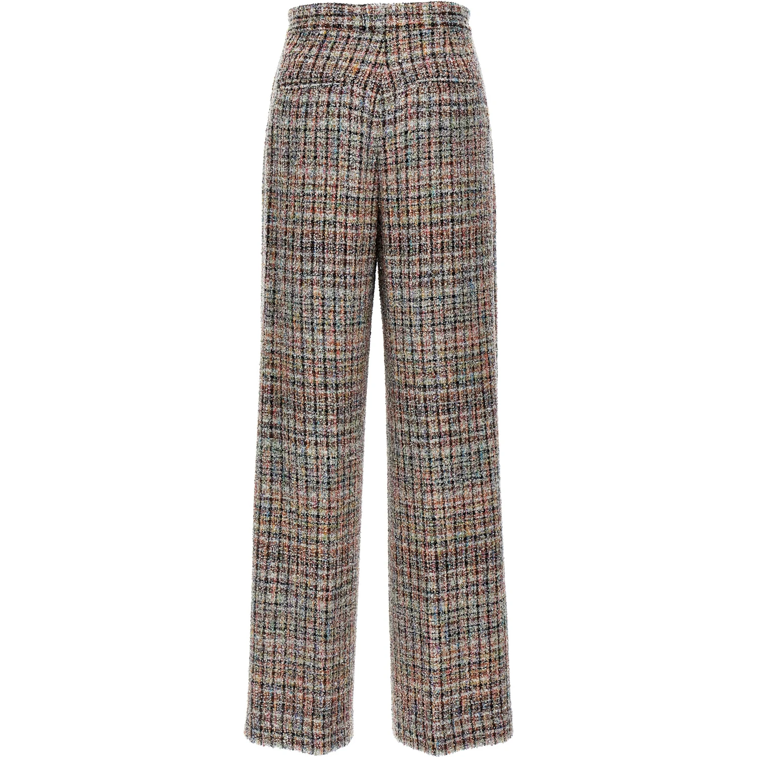 Multicolor Viscose Casual Pants