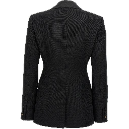 Black Virgin Wool Blazer