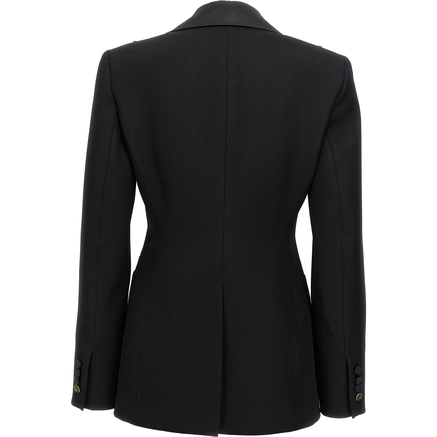 Black Virgin Wool Blazer