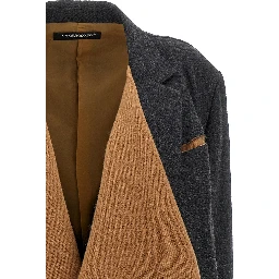 Multicolor Wool Coat