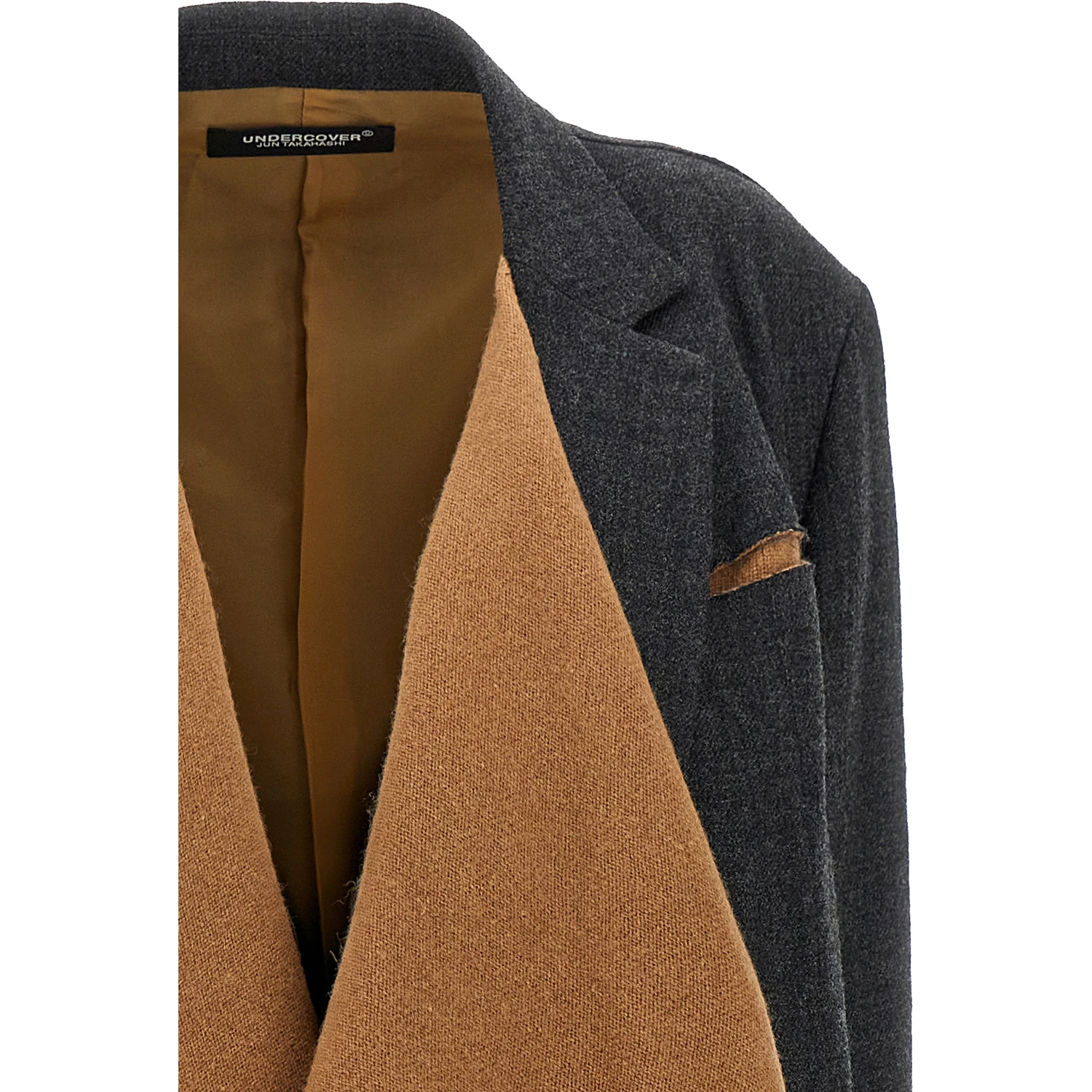 Multicolor Wool Coat