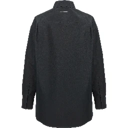 Black Polyester Blouse