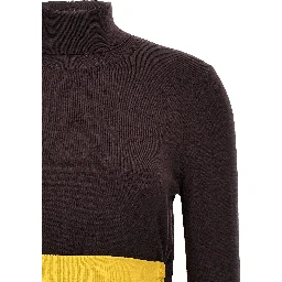 Purple Virgin Wool Cardigan
