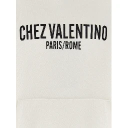 White Cotton Sweatshirt