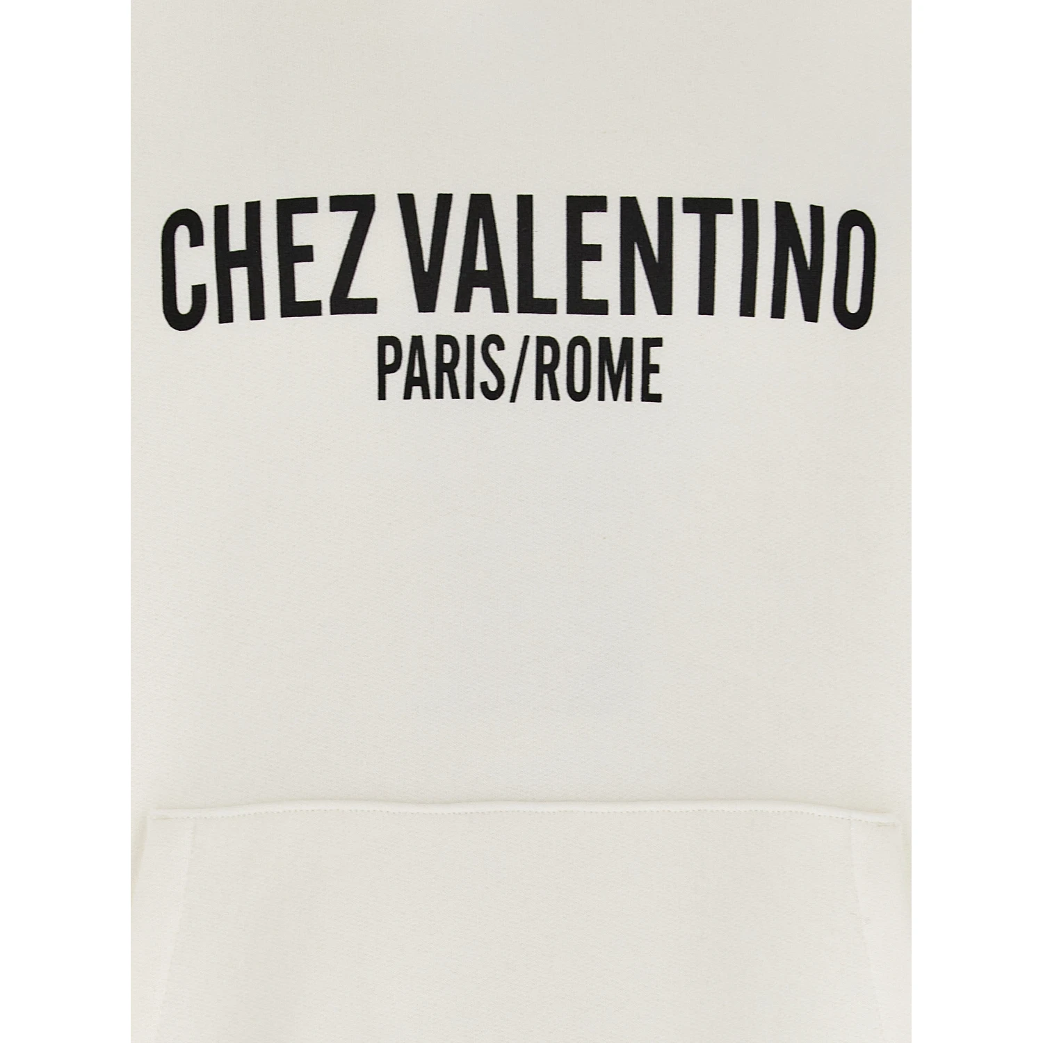 White Cotton Sweatshirt