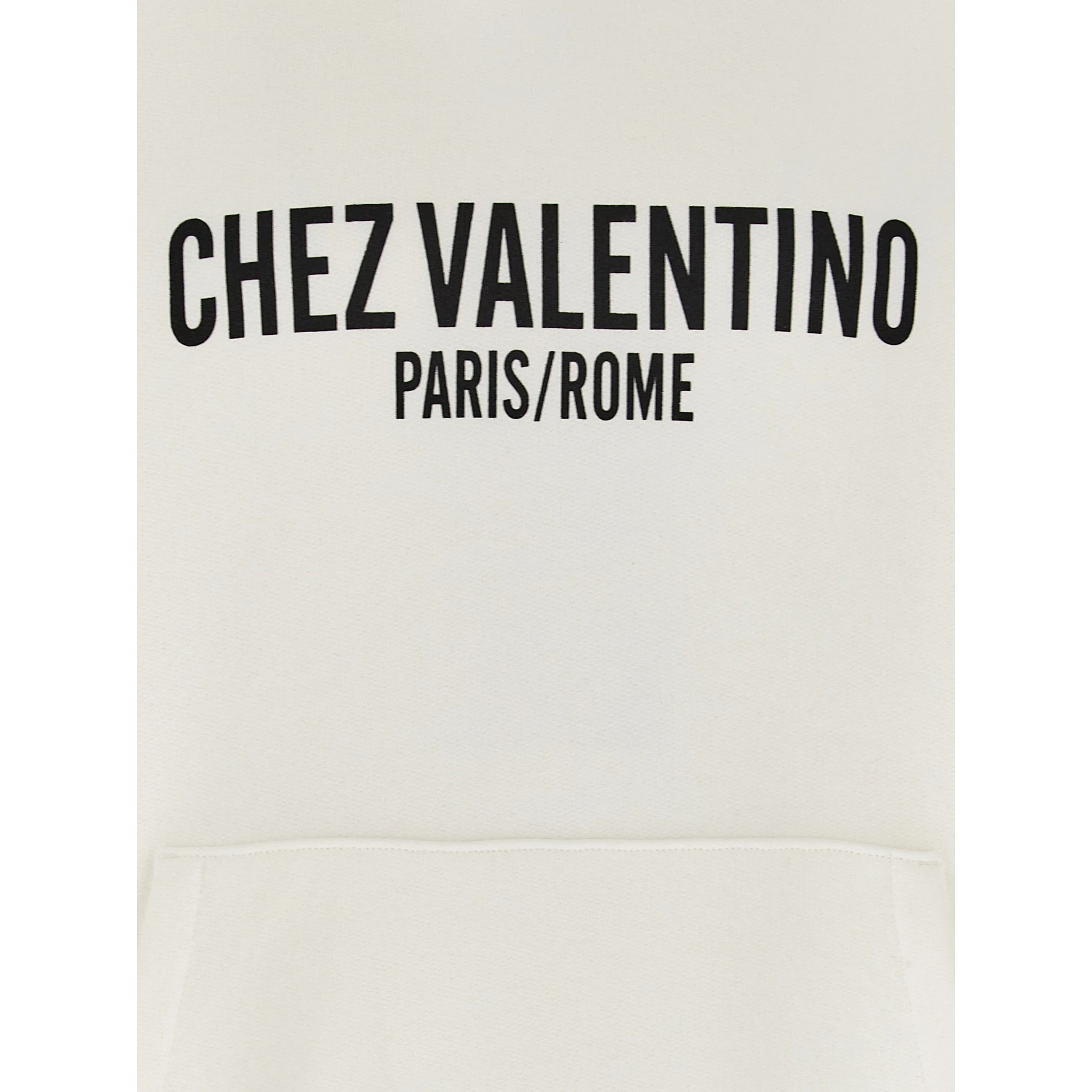 White Cotton Sweatshirt