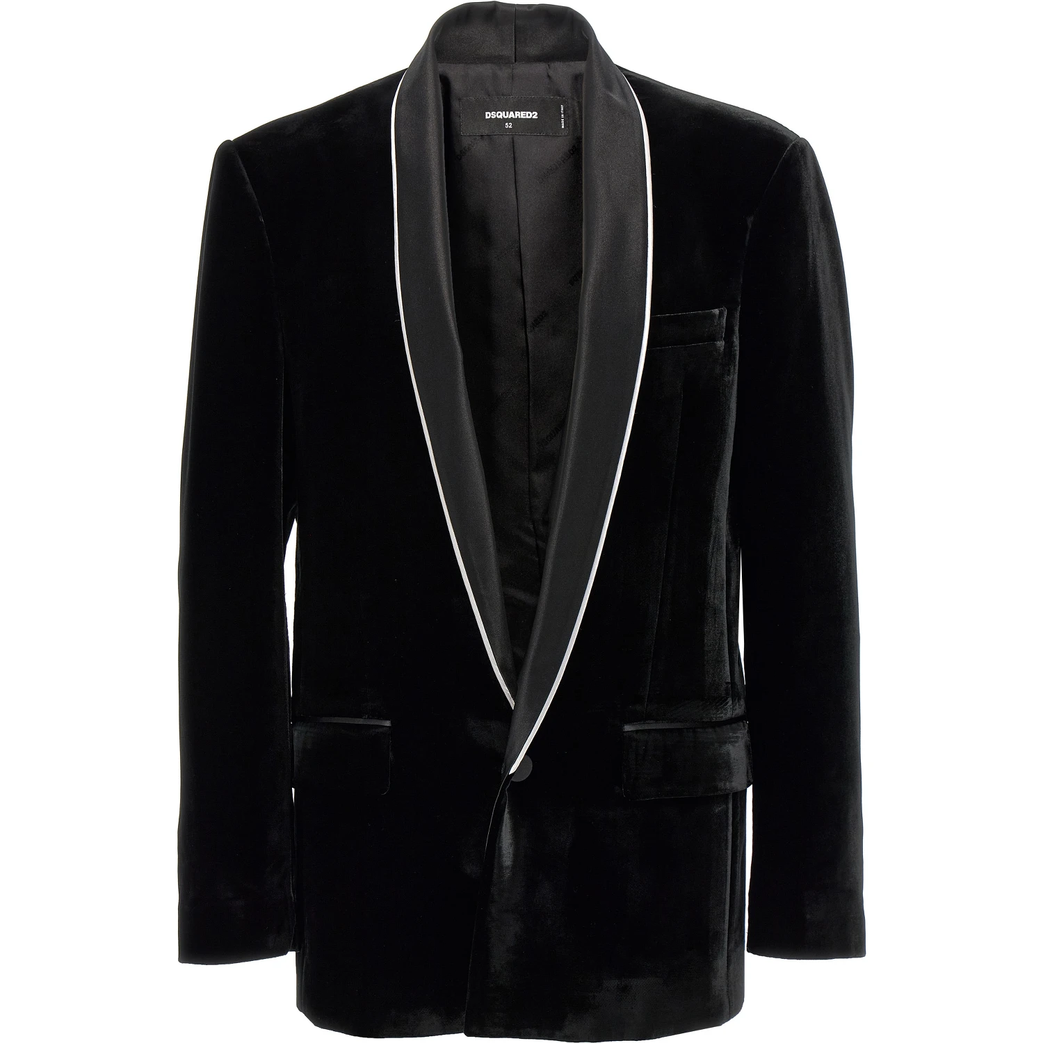 Black Viscose Blazer
