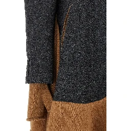Multicolor Wool Coat
