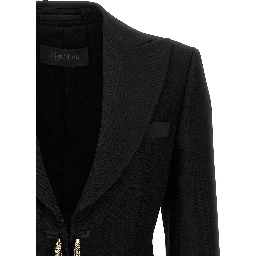 Black Virgin Wool Blazer