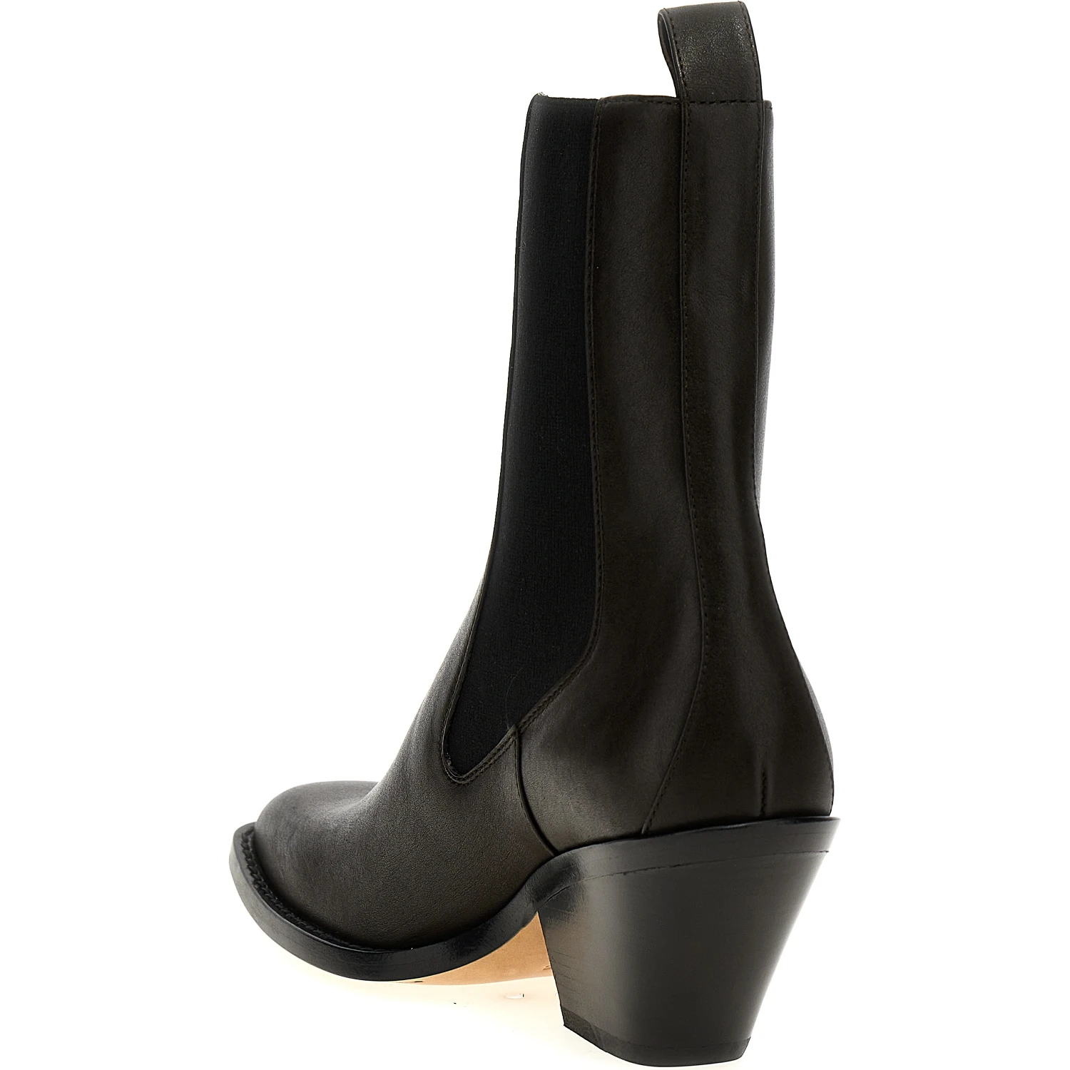 Brown Calfskin Chelsea Boots