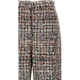Multicolor Viscose Casual Pants