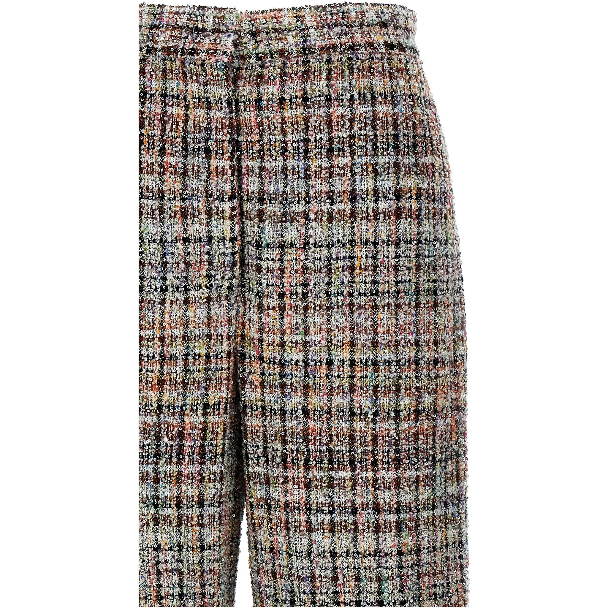 Multicolor Viscose Casual Pants