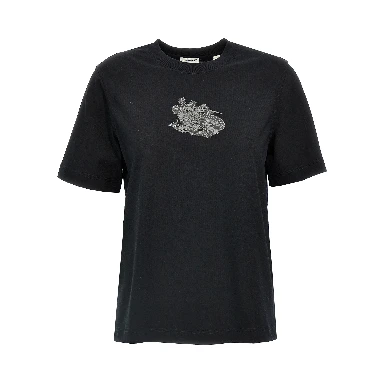 Black Cotton T-Shirt