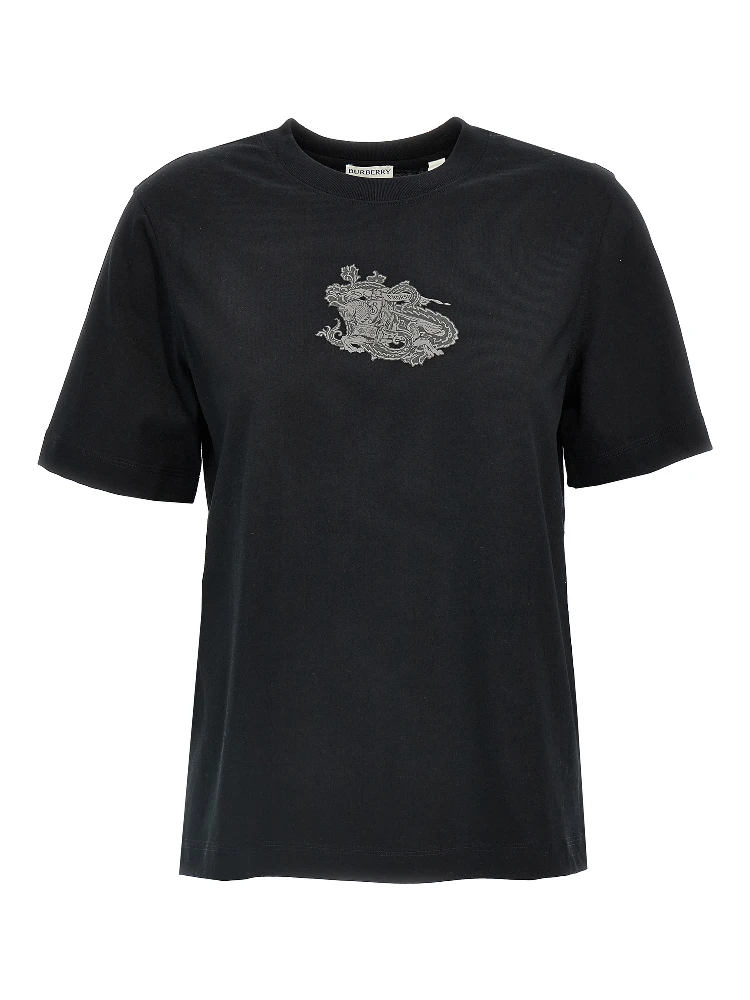Black Cotton T-Shirt