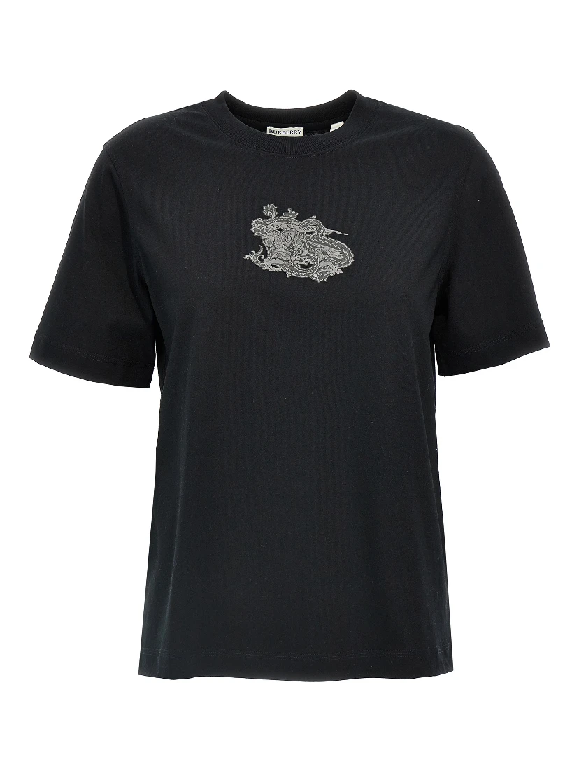 Black Cotton T-Shirt