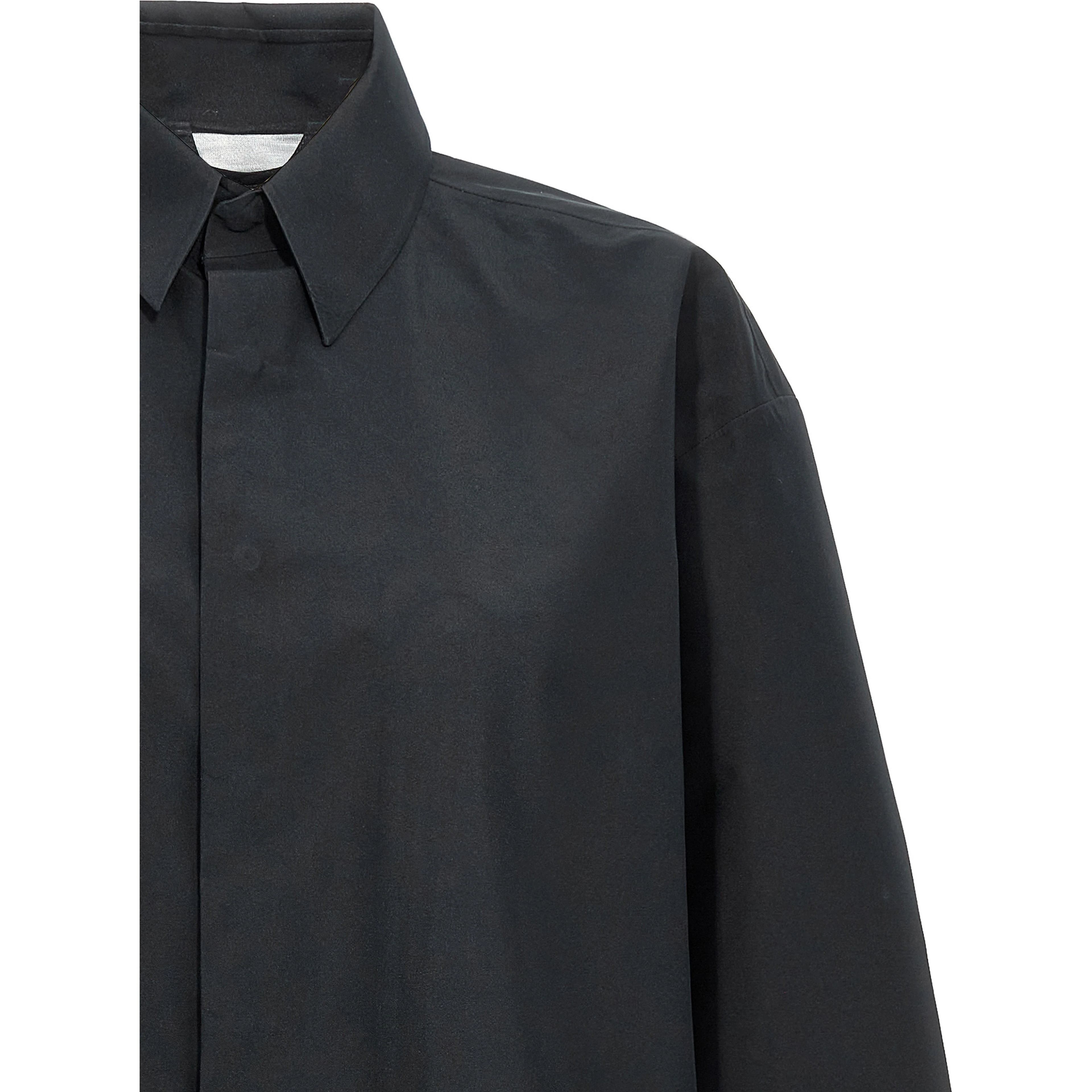 Black Polyester Blouse