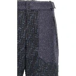 Blue Polyamide Sportswear