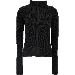 Black Cashmere Cardigan