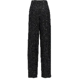 Black Viscose Dress Pants