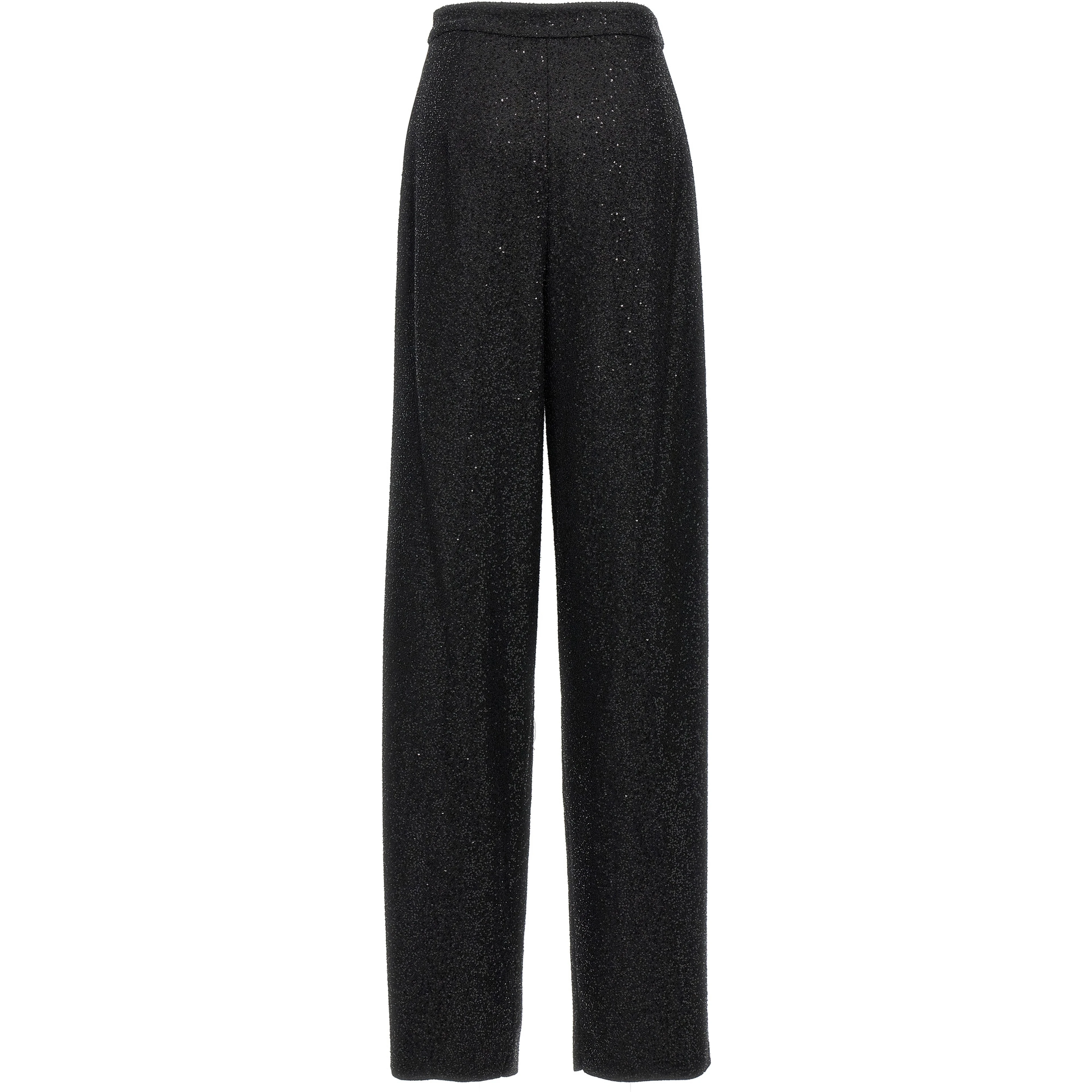 Black Viscose Dress Pants