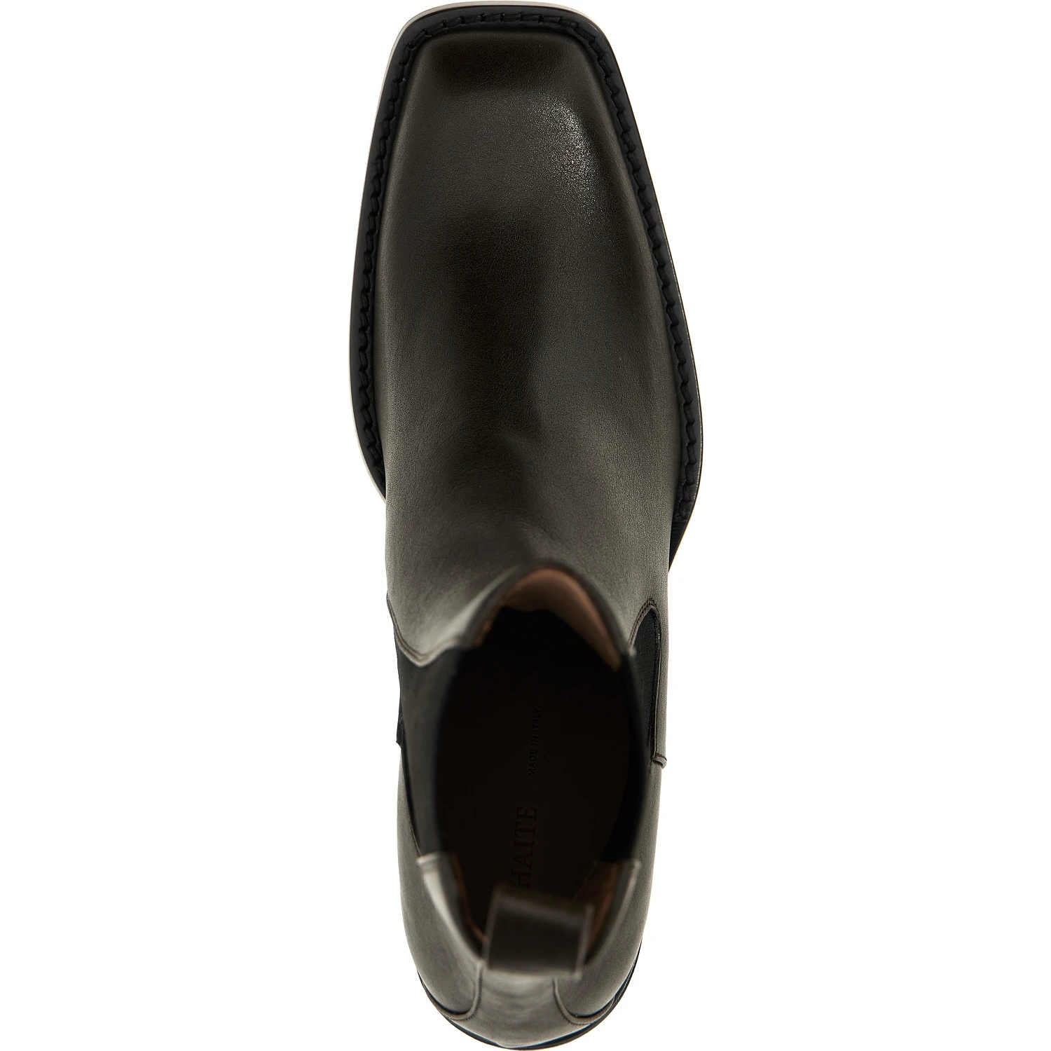 Brown Calfskin Chelsea Boots