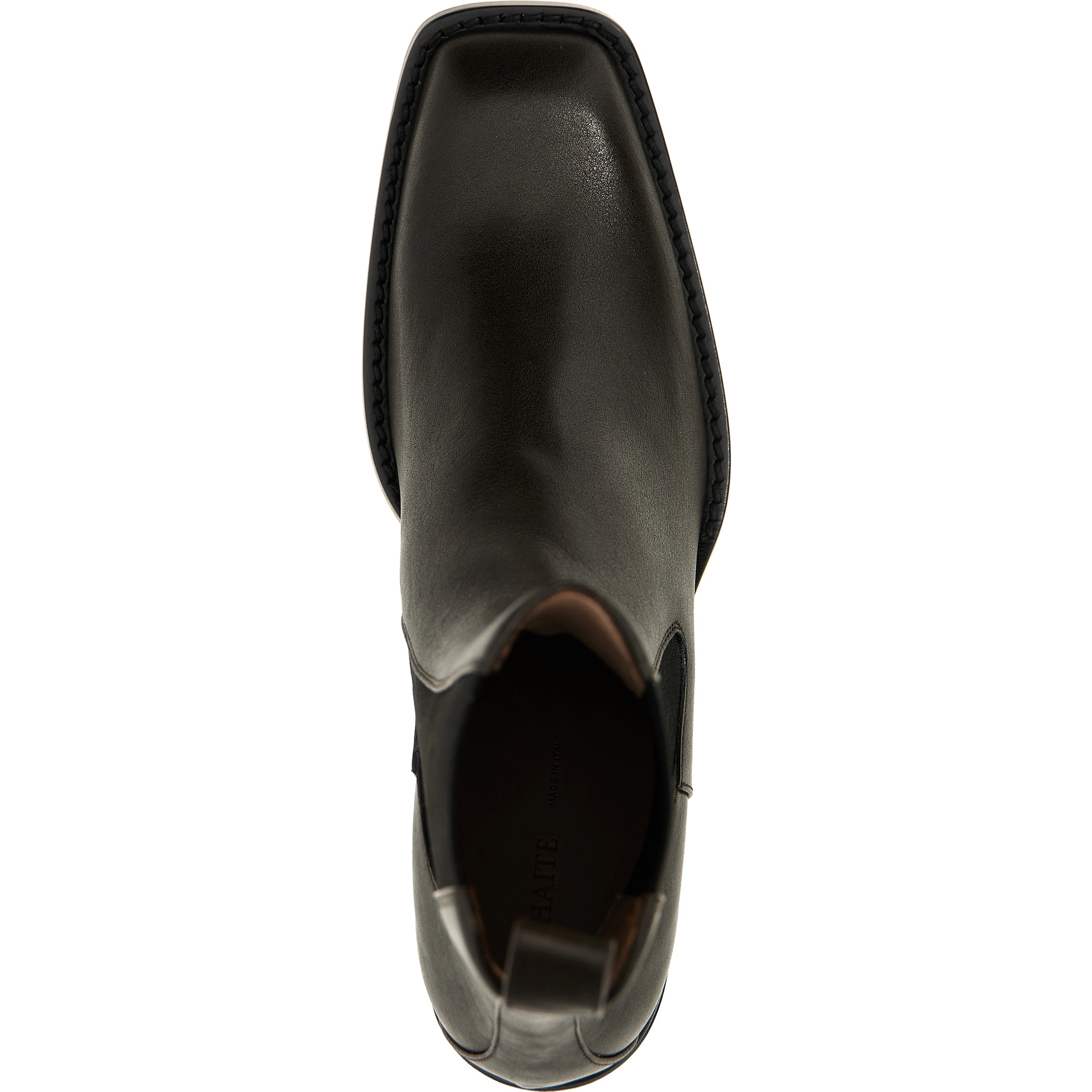 Brown Calfskin Chelsea Boots