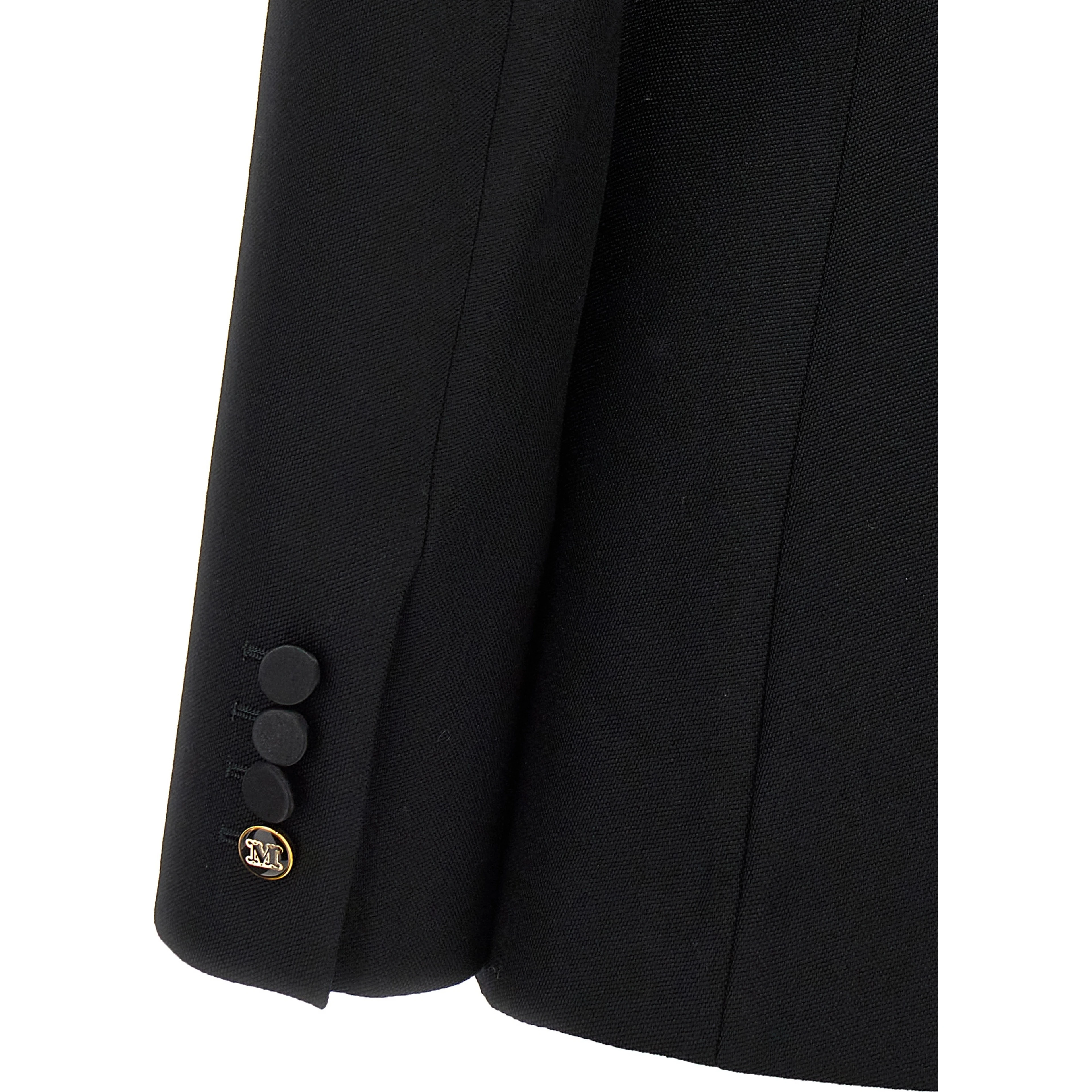 Black Virgin Wool Blazer