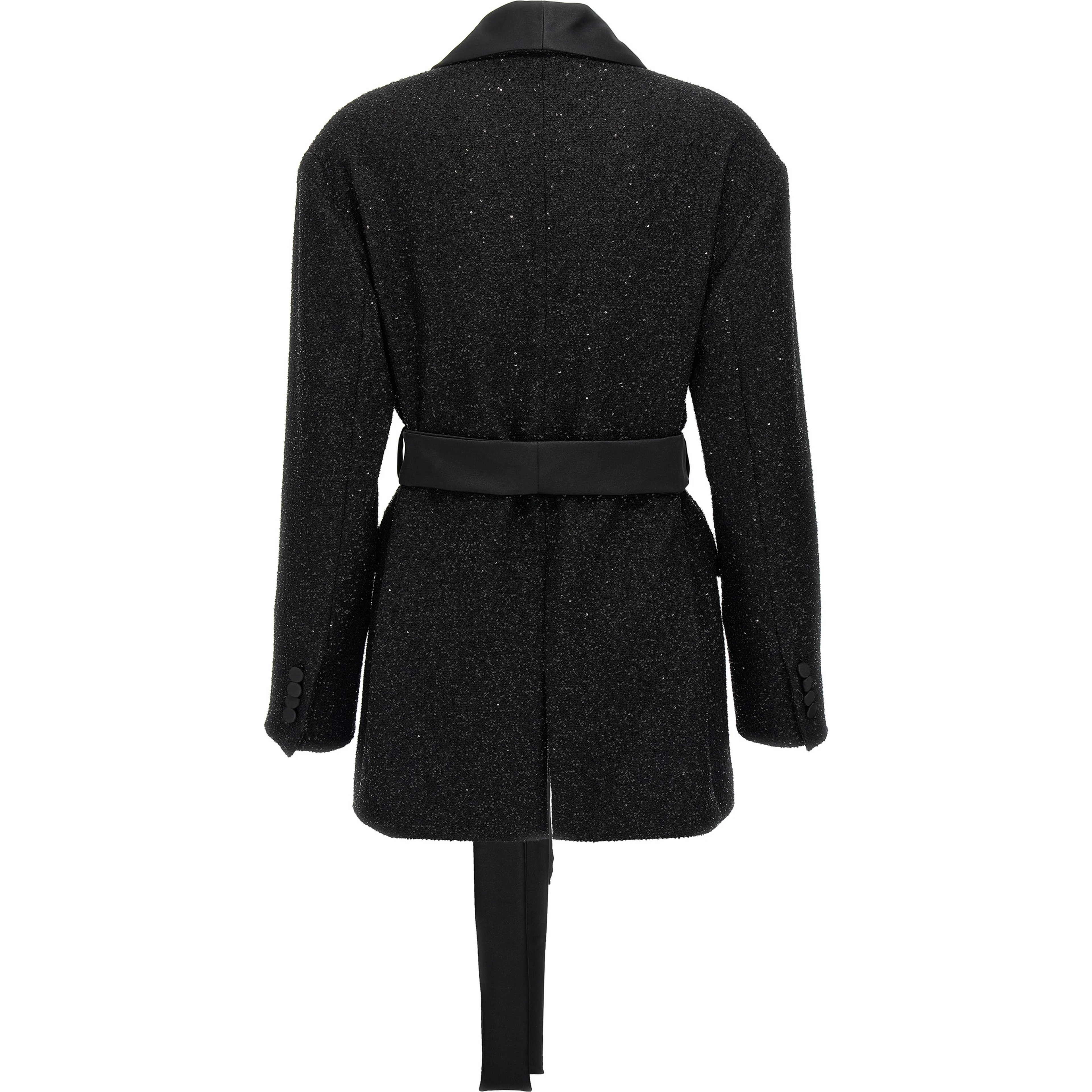 Black Viscose Blazer