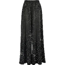 Black Cotton Joggers (Workout Pants)