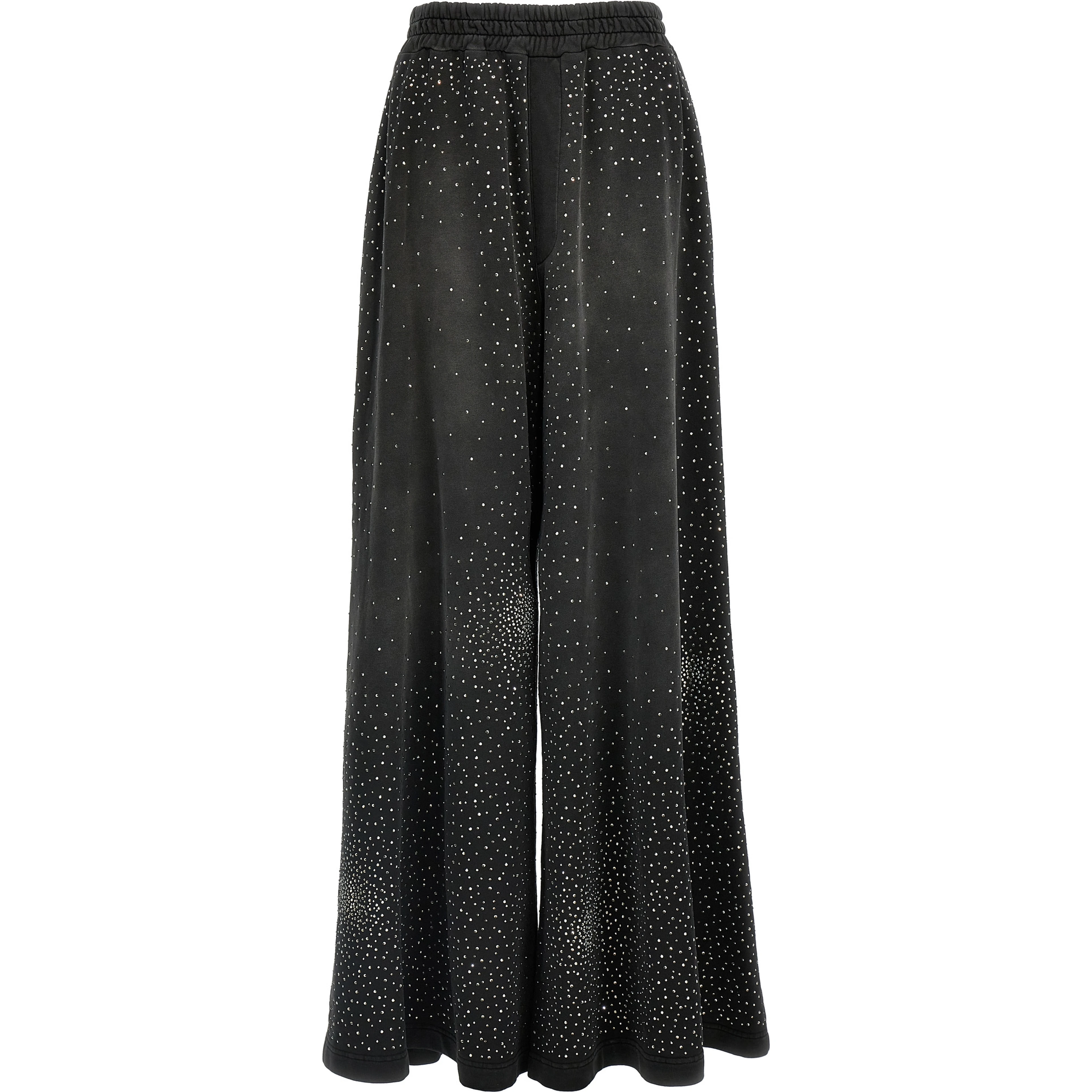 Black Cotton Joggers (Workout Pants)