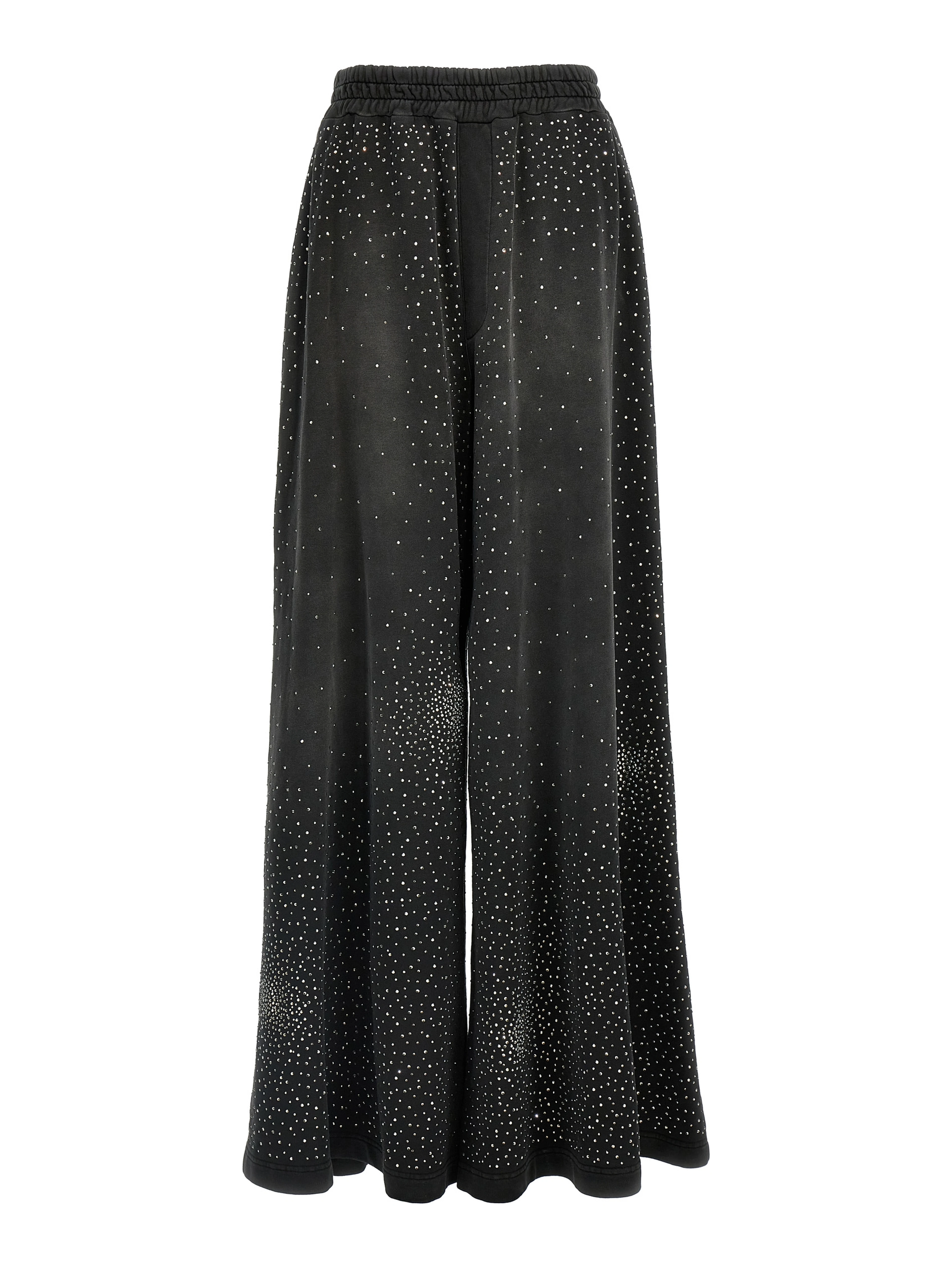 Black Cotton Joggers (Workout Pants)