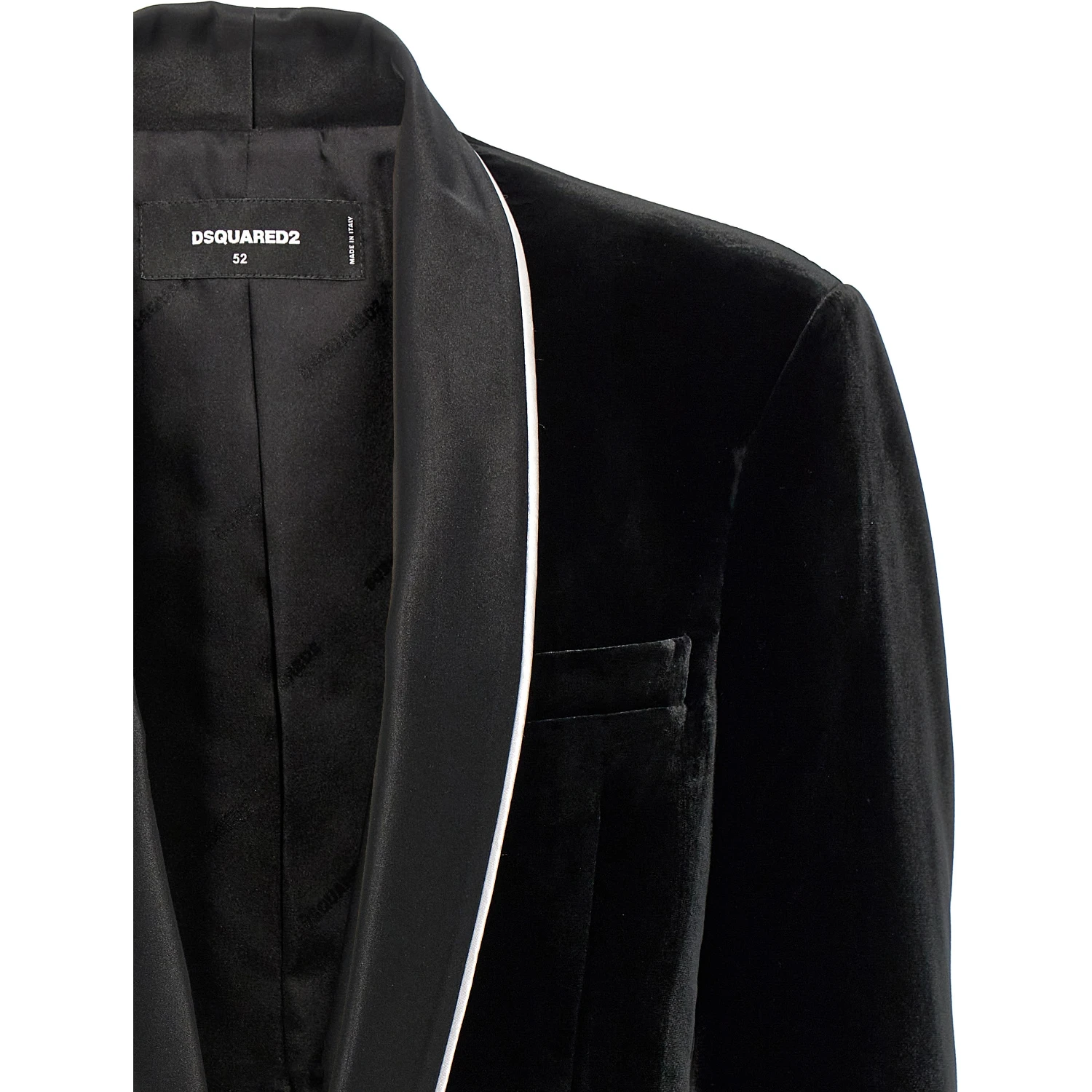 Black Viscose Blazer