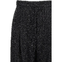 Black Viscose Dress Pants