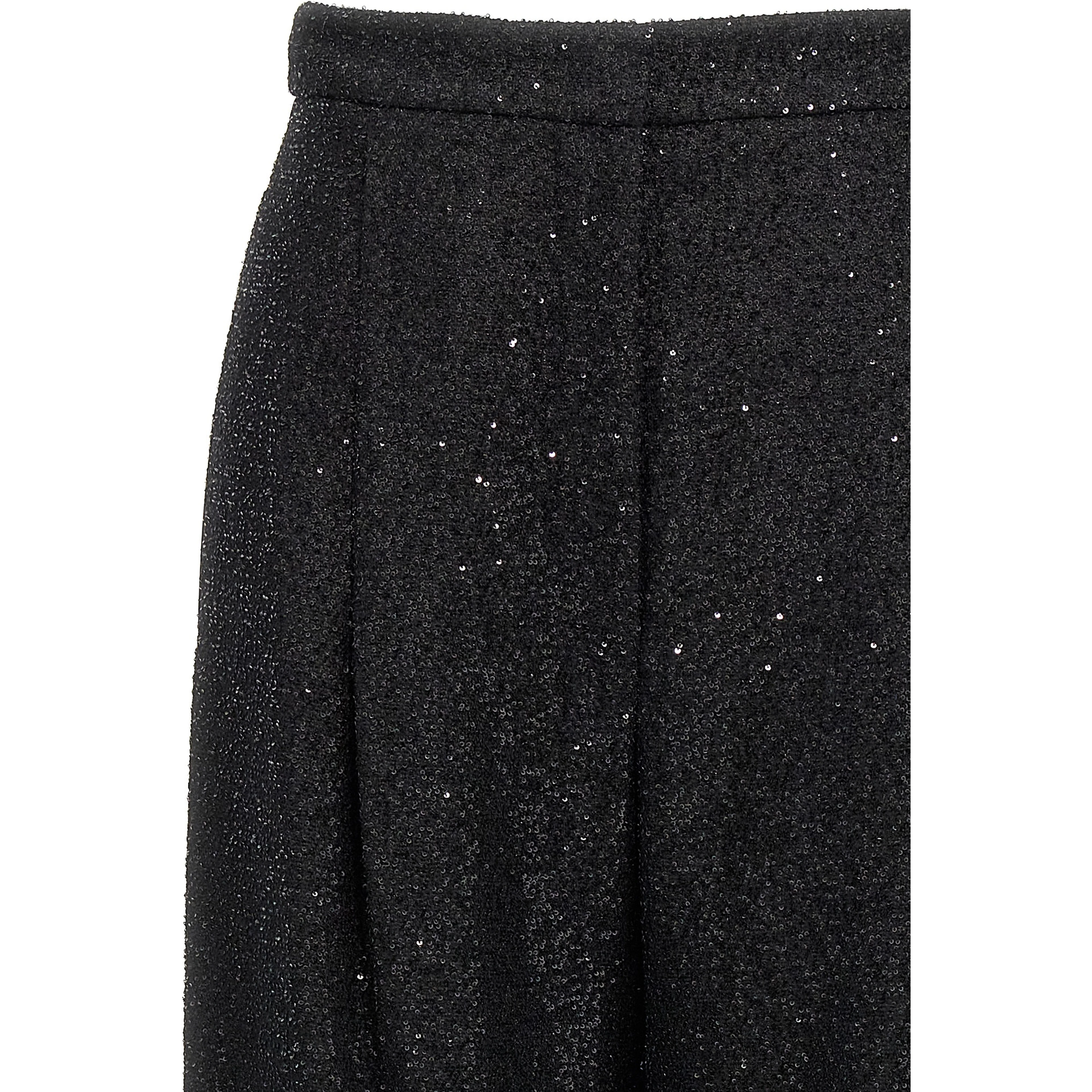 Black Viscose Dress Pants