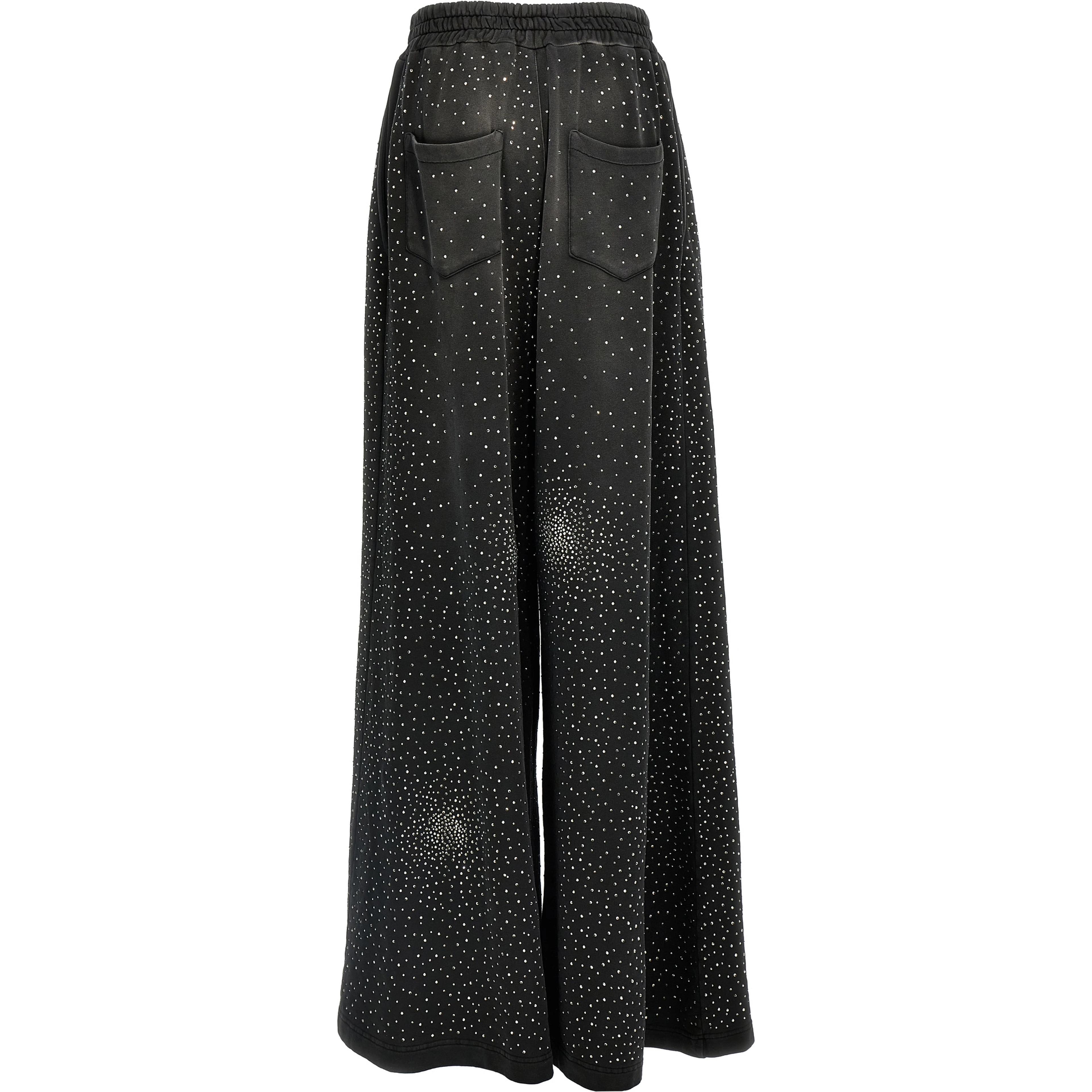 Black Cotton Joggers (Workout Pants)