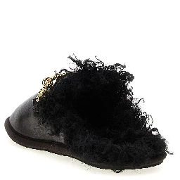 Brown Polyethylene Mules