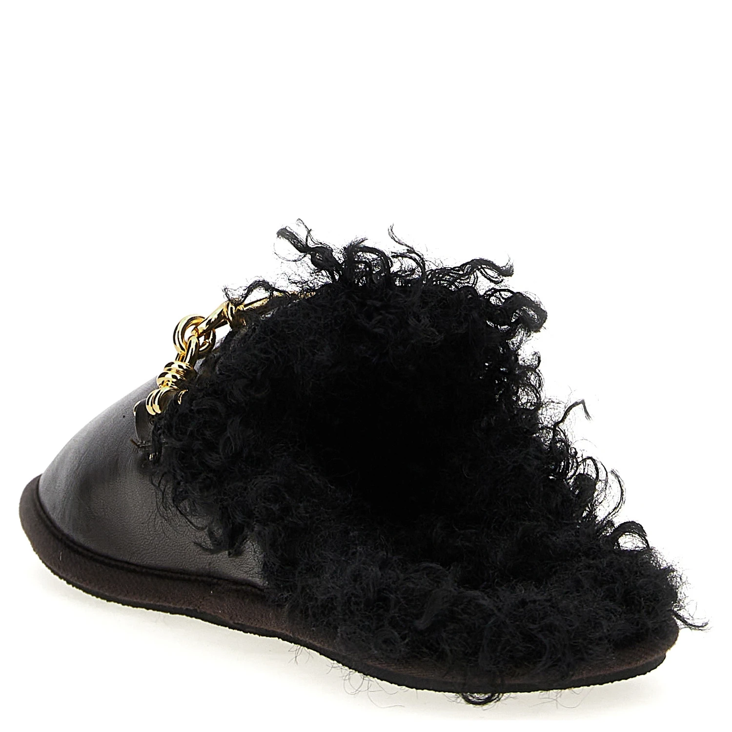 Brown Polyethylene Mules