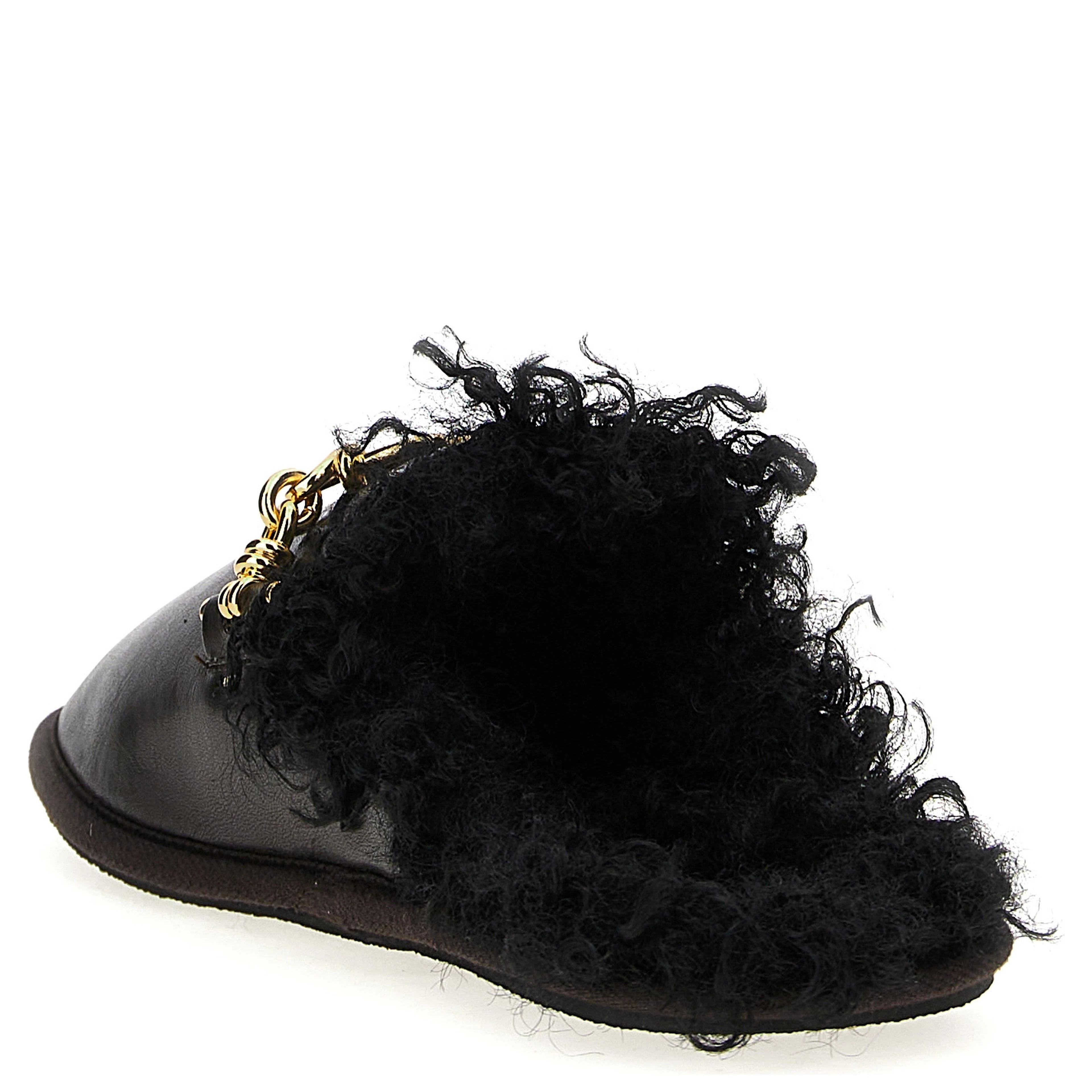 Brown Polyethylene Mules