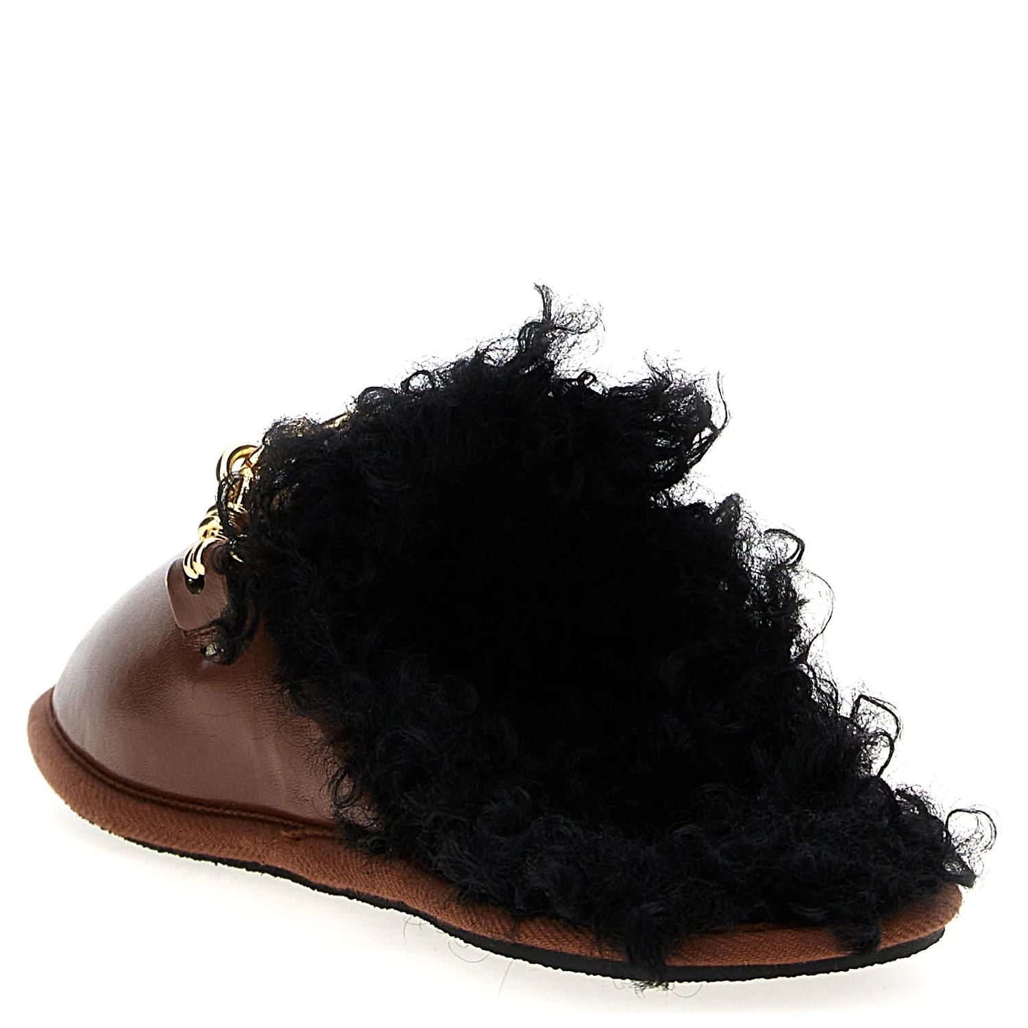 Brown Polyethylene Mules