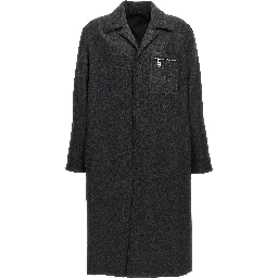 Gray Cashmere Coat