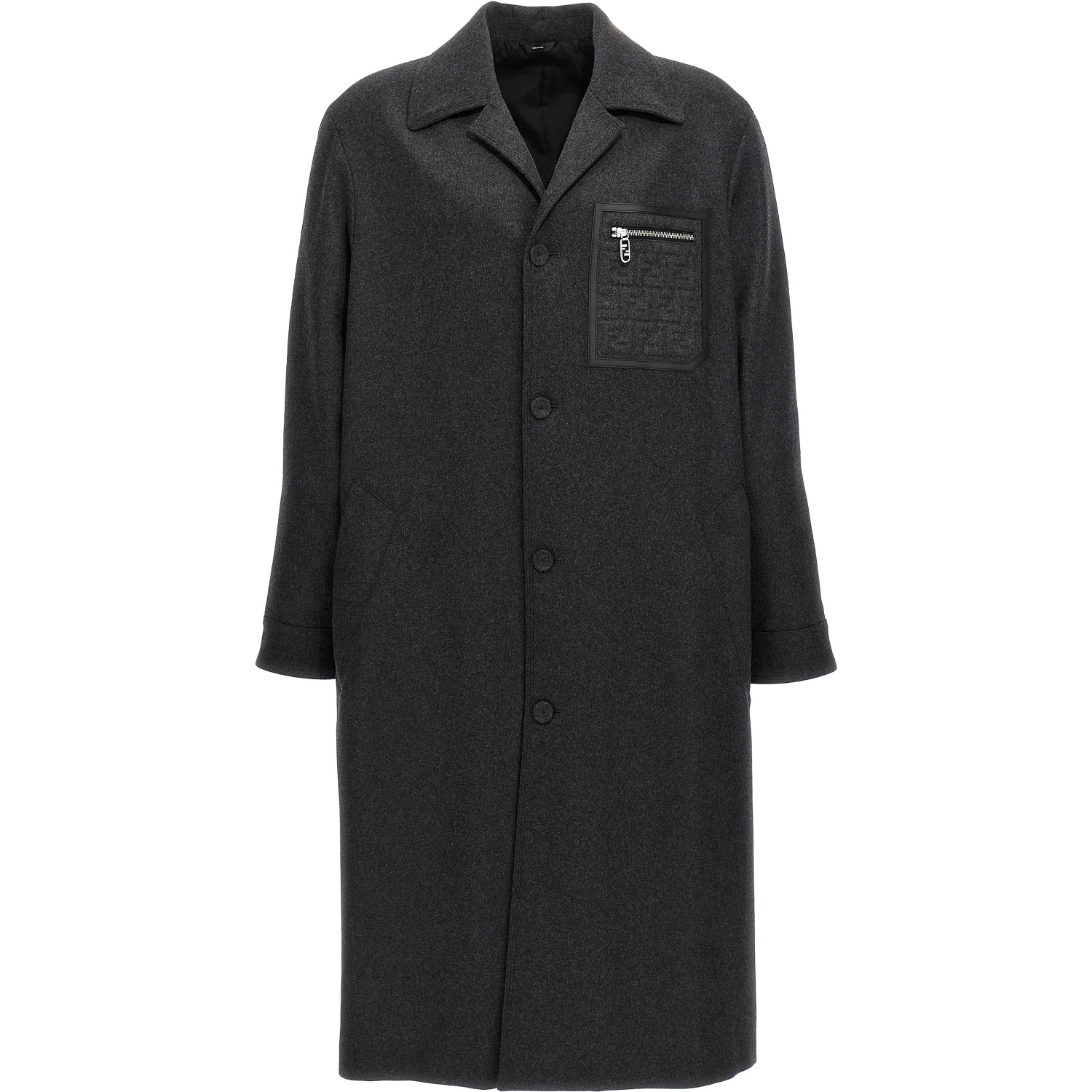 Gray Cashmere Coat