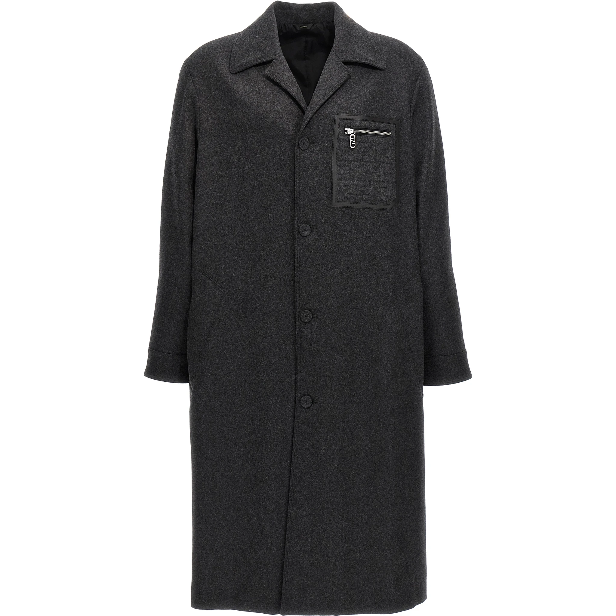 Gray Cashmere Coat