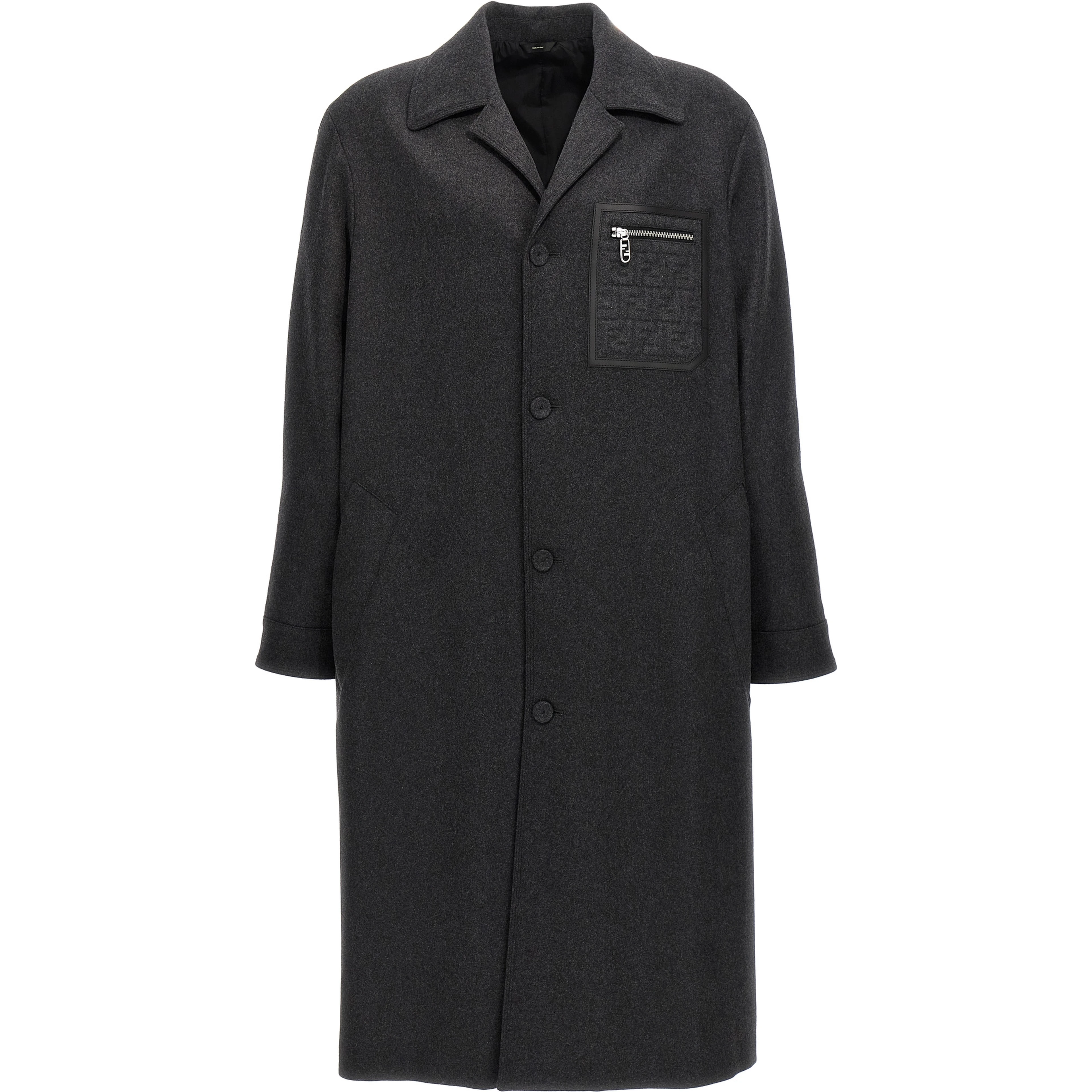Gray Cashmere Coat