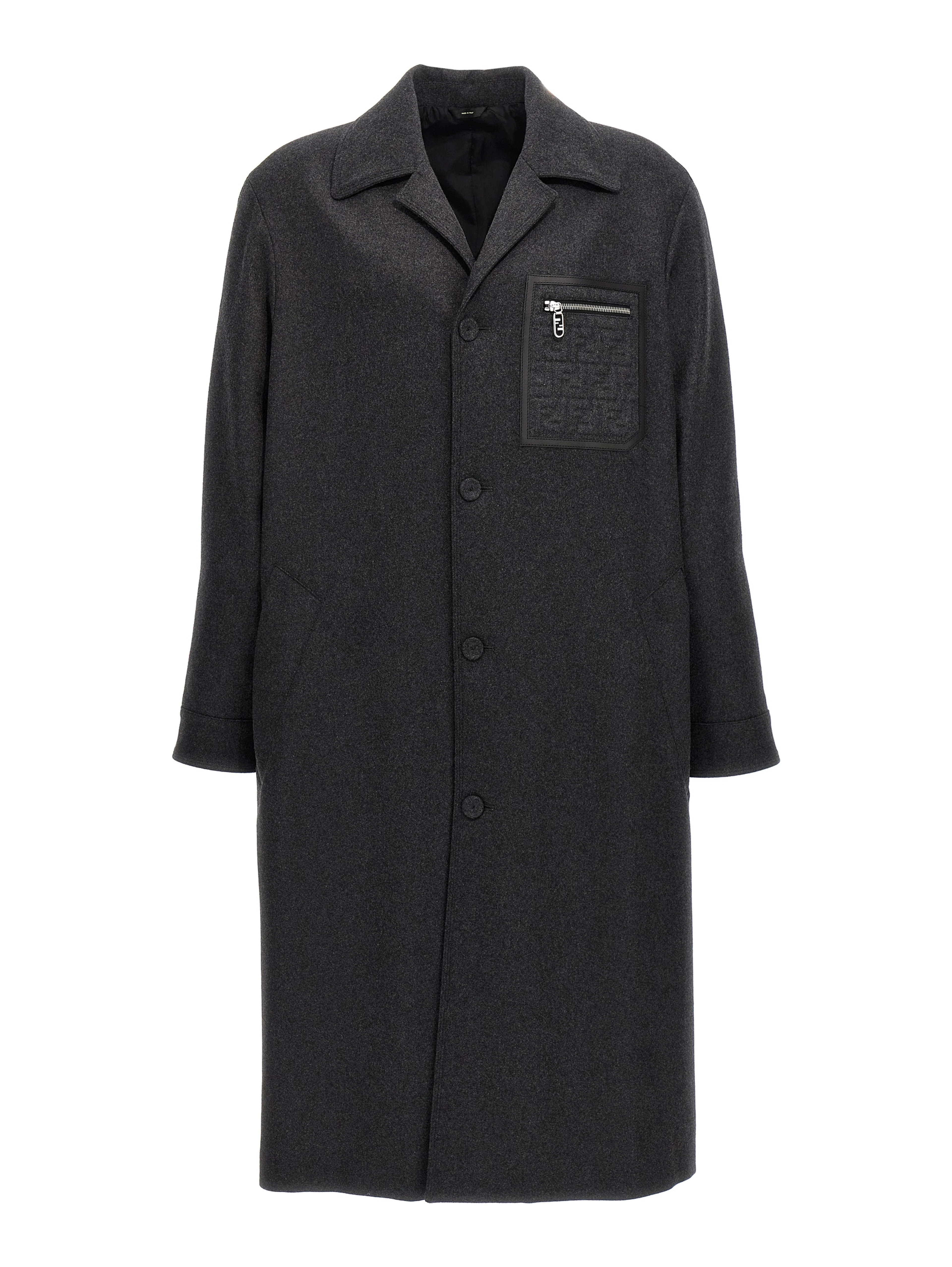 Gray Cashmere Coat