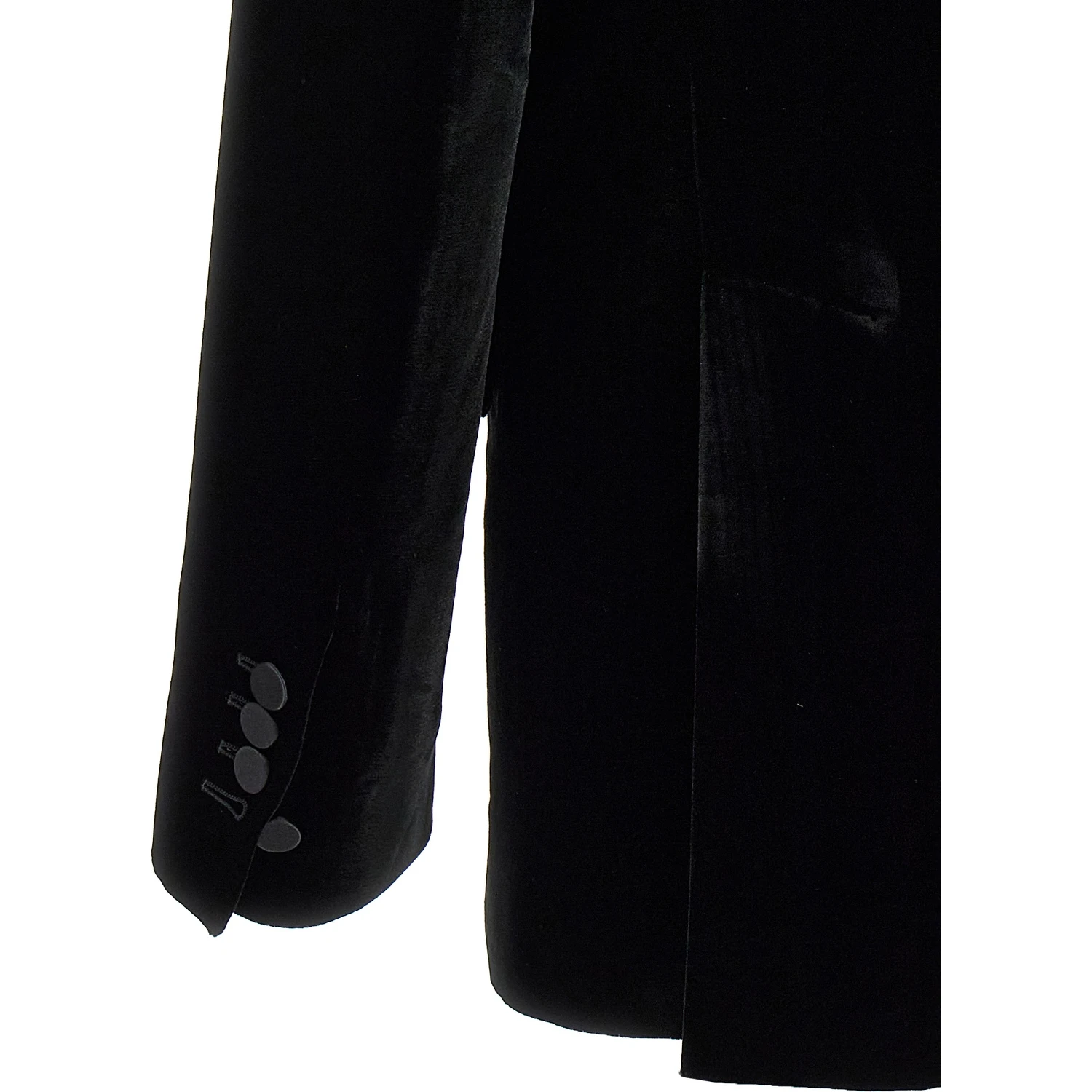 Black Viscose Blazer