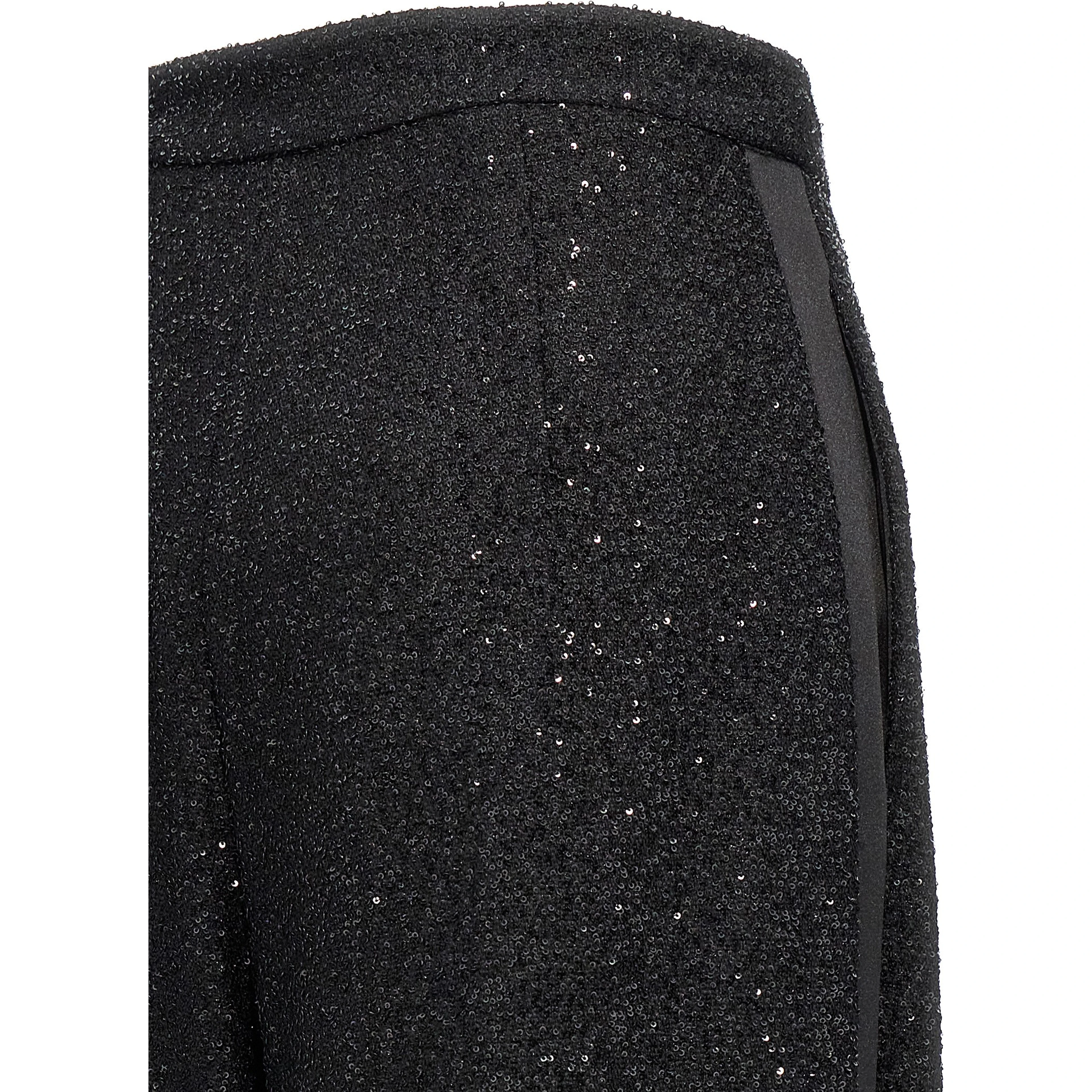 Black Viscose Dress Pants
